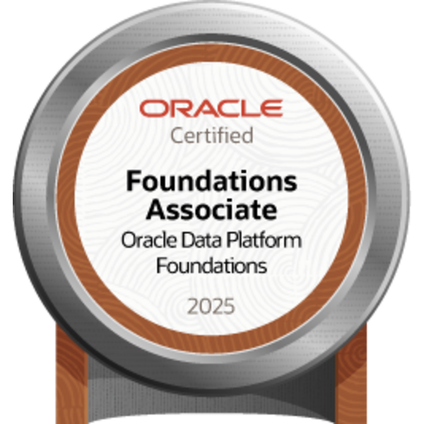 Oracle Data Platform 2025 Certified Foundations Associate